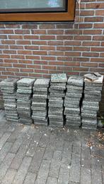 Kleine grindtegels, Tuin en Terras, Tegels en Klinkers, Ophalen, Gebruikt, Beton, Terrastegels