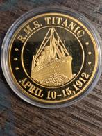 Titanic Herdenkingsmunt,d11., Ophalen of Verzenden, Overige materialen
