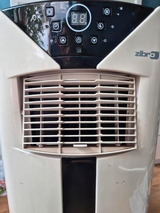 Mobiele airco Zibro P24, Witgoed en Apparatuur, Airco's, Gebruikt, Mobiele airco, Minder dan 60 m³, 3 snelheden of meer, Koelen en Ontvochtigen