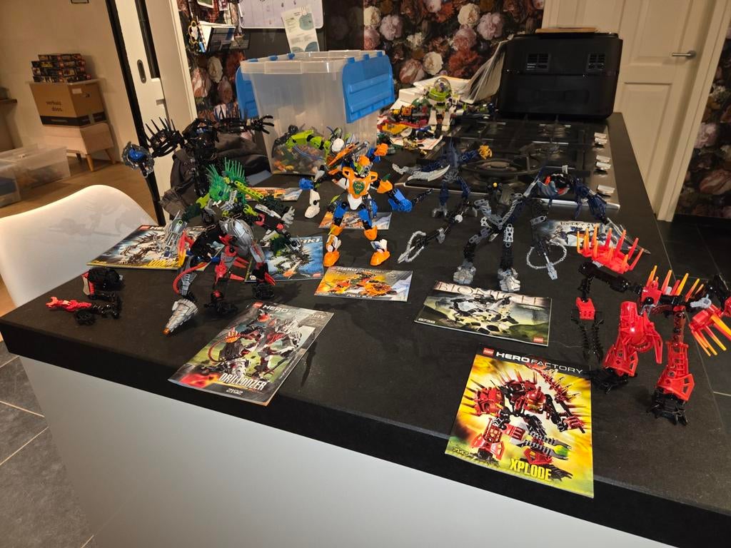 Lego hero robots, Ophalen of Verzenden