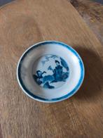 Kangxi Chinees porseleinen bordje met lijs en zotje, Antiek en Kunst, Ophalen of Verzenden