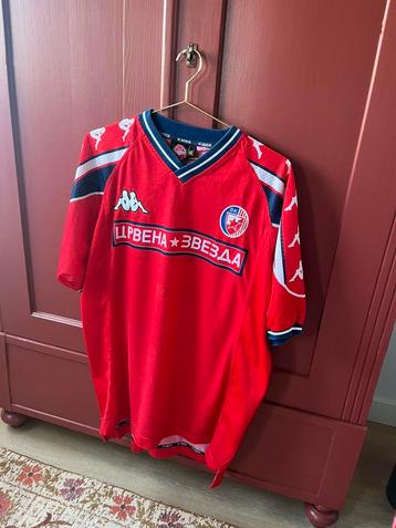 Rode ster belgrado training shirt 1999 beschikbaar voor biedingen