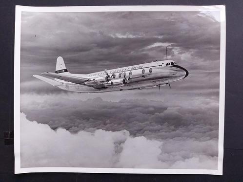 Foto van een Vickers Viscount 806-810 (F857), Verzamelen, Luchtvaart en Vliegtuigspotten, Gebruikt, Kaart, Foto of Prent, Ophalen of Verzenden