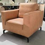 Inhouse Fauteuil Noria Congac Leer Bonellvering, Huis en Inrichting, Ophalen, Nieuw, 75 tot 100 cm, Modern, Landelijk