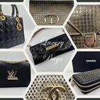 Authentieke designer tassen pre-owned Chanel Dior Gucci, Handtas, Ophalen of Verzenden, Zo goed als nieuw, Zwart