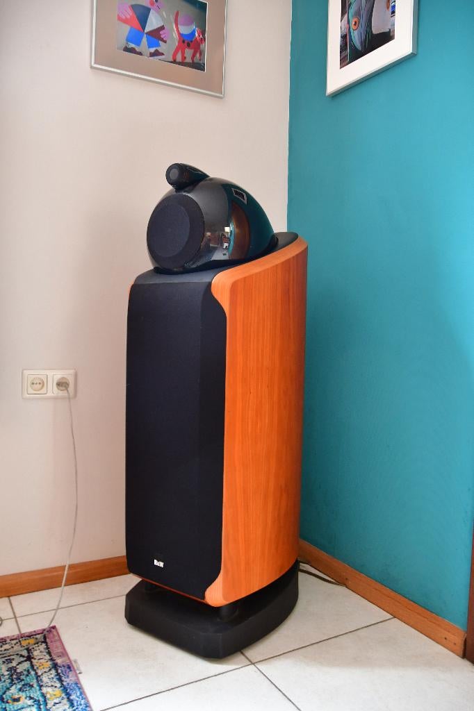 B&W luidsprekers uit top-segment, Audio, Tv en Foto, Luidsprekers, Zo goed als nieuw, Front, Rear of Stereo speakers, 120 watt of meer