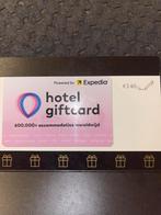 Hotel Giftcard, Tickets en Kaartjes, Kortingen en Cadeaubonnen, Eén persoon, Cadeaubon