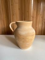 Vintage terracotta kan / vaas met oor made in France h19cm, Huis en Inrichting, Keuken | Servies, Overige typen, Keramiek, Overige stijlen