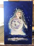 Gaia, godin van de aarde. Schilderij, Antiek en Kunst, Kunst | Schilderijen | Klassiek, Ophalen of Verzenden