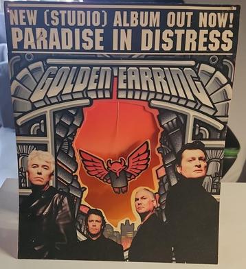 Display  Golden Earring Afm: 25 x 30 cm beschikbaar voor biedingen