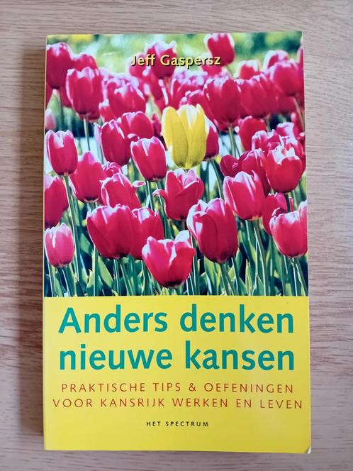 J. Gaspersz - Anders denken Nieuwe kansen, Boeken, Advies, Hulp en Training, Zo goed als nieuw, Ophalen of Verzenden