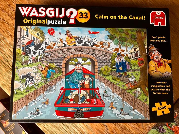 Wasgij Original 33 Puzzel - 1000 Stukjes, Hobby en Vrije tijd, Denksport en Puzzels, Zo goed als nieuw, Legpuzzel, 500 t/m 1500 stukjes