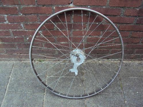 28 inch A-wiel met Sram 3 versnellingen en V-wiel met tromme, Fietsen en Brommers, Fietsonderdelen, Gebruikt, Algemeen, Wiel, Ophalen