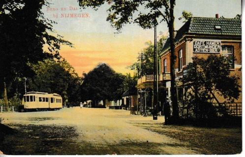 BEEK met TRAM, Verzamelen, Ansichtkaarten | Themakaarten, Ongelopen, Voor 1920, Voertuig, Ophalen of Verzenden