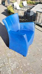 Montis  stoelen, Huis en Inrichting, Stoelen, Ophalen, Blauw, Leer, Vier