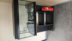Aquarium 80x40x40 incl kast, Ophalen of Verzenden, Zo goed als nieuw, Leeg aquarium