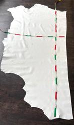Wit leren lap - groot formaat, Hobby en Vrije tijd, Stoffen en Lappen, 120 cm of meer, Wit, Leer of Kunstleer, Ophalen of Verzenden