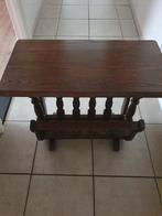 Eikenhouten Tijdschriftenbak, Ophalen, Gebruikt, 50 tot 75 cm, Klassiek