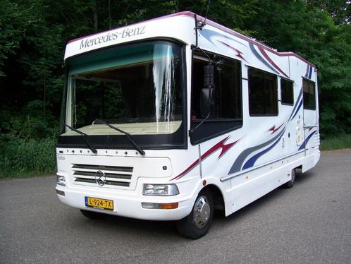Uniek ! Mercedes 711 Turbo Lecor Camper met 89.890 km, Caravans en Kamperen, Campers, Particulier, Bus-model, tot en met 2, Mercedes-Benz