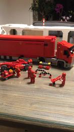 Scuderia Ferrari truck, Kinderen en Baby's, Speelgoed | Duplo en Lego, Ophalen of Verzenden, Zo goed als nieuw, Complete set, Lego