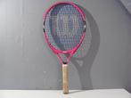 kinder tennisracket van Wilson burn junior 23, Sport en Fitness, Tennis, L00, Ophalen of Verzenden, Zo goed als nieuw, Wilson
