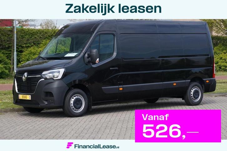 Renault Master T35 2.3 DCI 180 Grand Confort L3H2 Airco, Cru, Auto's, Bestelauto's, Bedrijf, Lease, Financial lease, ABS, Achteruitrijcamera