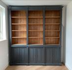Landelijke Engelse Boekenkasten Bibliotheekkasten Inndoors, Nieuw, 25 tot 50 cm, 200 cm of meer, Teakhout