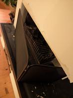 Openhaard Spatscherm Hoekhaard - Bescherming en Stijl, Huis en Inrichting, Haarden, Ophalen, Gebruikt, Inbouwhaard, Houthaard