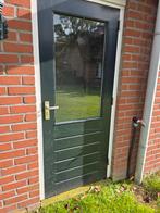 Buitendeur met kozijn, Doe-het-zelf en Verbouw, Deuren en Horren, Ophalen, Gebruikt, 80 tot 100 cm, Buitendeur