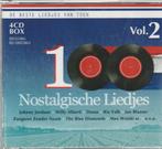 100 Nostalgische Liedjes  Volume 2 ( 4 cd box ), Cd's en Dvd's, Verzenden, Zo goed als nieuw, Levenslied of Smartlap