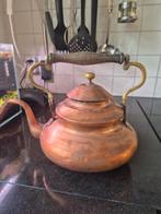 Koperen oude theepot, Antiek en Kunst, Antiek | Koper en Brons, Ophalen