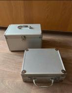 Opbergkoffertjes twee stuks, Ophalen of Verzenden, Zo goed als nieuw, Metaal