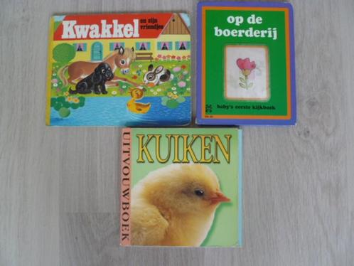 3 Dierenboekjes voor jonge kind / peuter. Kartonnen blz., Boeken, Kinderboeken | Baby's en Peuters, Gelezen, Uitklap-, Voel- of Ontdekboek