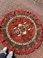 vintage rond vloerkleed met patroon roze, Ophalen