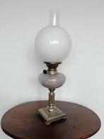 Antieke petroleum lamp, Ophalen