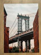 Fotoafdruk Manhattan Bridge – 70 x 50,5 cm, Ophalen of Verzenden, Film en Tv