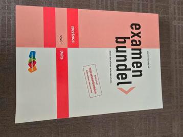 Examenbundel VWO Duits 2022/2023  beschikbaar voor biedingen