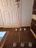 Mooie hanglamp met 6 kelkjes.Dimbaar, Huis en Inrichting, Ophalen, Zo goed als nieuw, Minder dan 50 cm