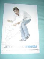 kaart van jeroen van der boom met handtekening, Ophalen of Verzenden, Foto of Kaart