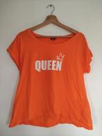 Queen koningsdag t-shirt, Kleding | Dames, T-shirts, Oranje, Ophalen of Verzenden, Zo goed als nieuw, Maat 46/48 (XL) of groter