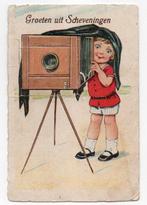 Leporello Groeten uit Scheveningen oude fotocamera, Verzamelen, Ophalen, 1920 tot 1940, Ongelopen, Zuid-Holland
