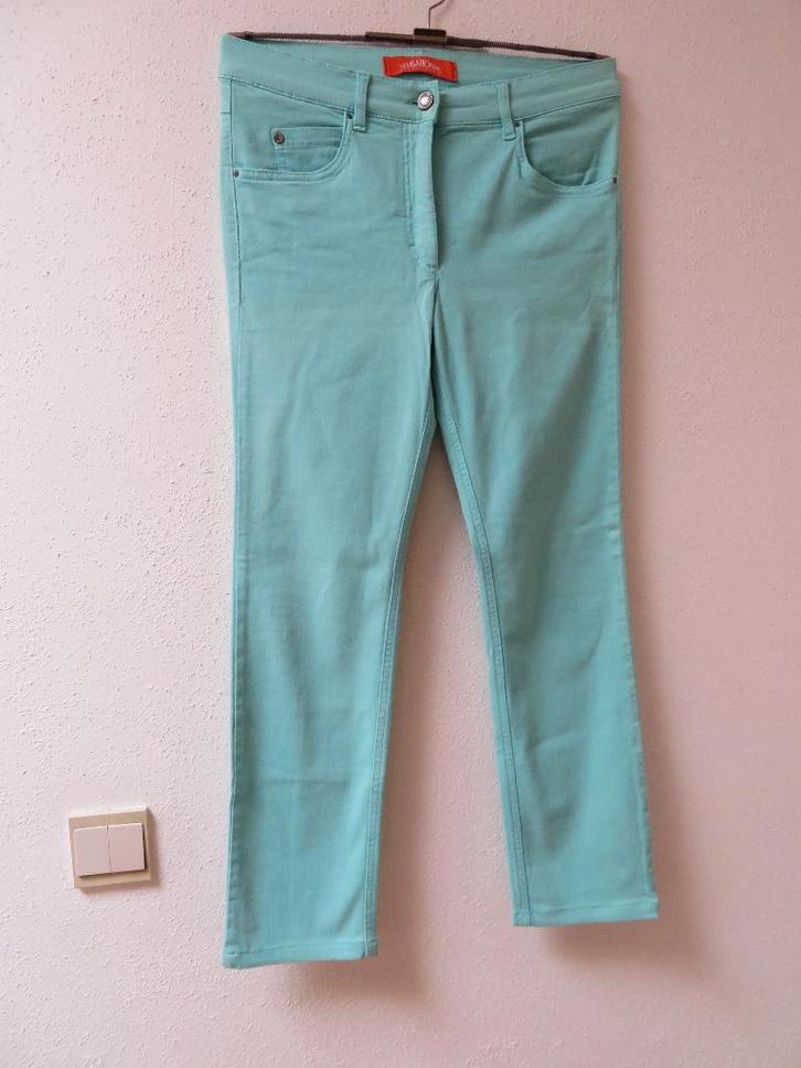 R11 ZERRES nieuwe broek aqua blauw maat 38, Kleding | Dames, Broeken en Pantalons, Nieuw, Maat 38/40 (M), Blauw, Lang, Ophalen of Verzenden
