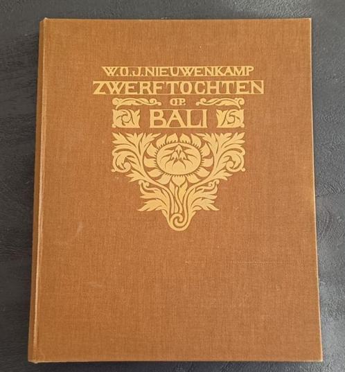 Zwerftochten op Bali, W.O.J. Nieuwenkamp   ( Nu bieden! ), Boeken, Kunst en Cultuur | Beeldend, Zo goed als nieuw, Schilder- en Tekenkunst