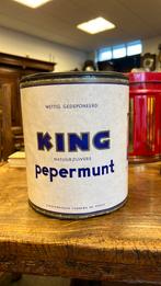King pepermunt, Verzamelen, Blikken, Ophalen, Overige