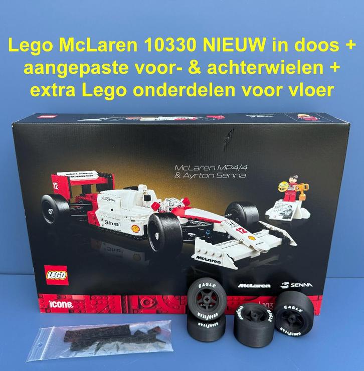 LEGO Icons McLaren (10330) + wielen en extra Lego onderdelen, Kinderen en Baby's, Speelgoed | Duplo en Lego, Nieuw, Lego, Complete set