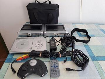 VENTURER Portable Auto DVD speler.Met 2 schermpjes  beschikbaar voor biedingen