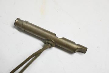 dubbele fluit vm militair double ended whistle leger politie beschikbaar voor biedingen