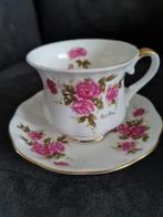 Royal Ascot kop en schotel Red Rose, Ophalen of Verzenden, Zo goed als nieuw, Porselein, Kop en/of schotel