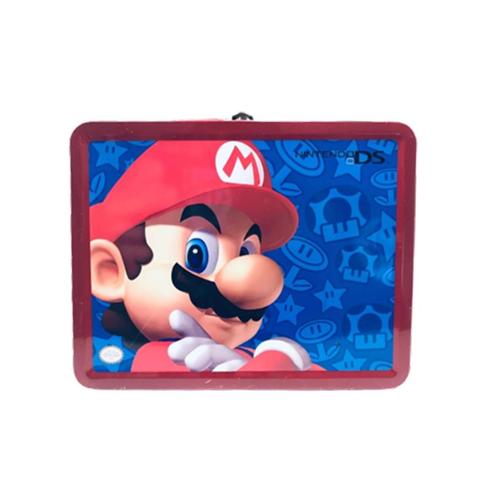 Nintendo DS | Metalen Bewaarkistje - Mario, Spelcomputers en Games, Games | Nintendo DS, Zo goed als nieuw, 1 speler, Vanaf 3 jaar