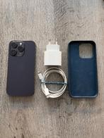 iphone 14 pro paars 128GB, Telecommunicatie, Mobiele telefoons | Apple iPhone, Ophalen, Paars, 84 %, Zonder simlock